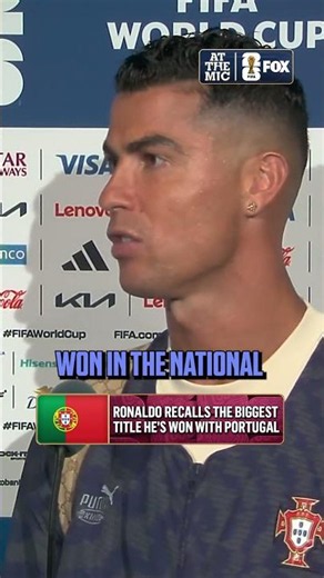 Ronaldo reflects on his 2026 FIFA World Cup and his journey with the Portugal national team