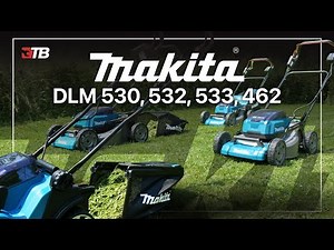 MAKITA CORDLESS LAWN MOWER TEST | DLM 462, 530, 532, 533 | Info, Comparison, Cutting Widths | #ga...