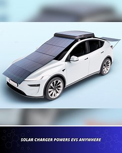 47K views · 433 reactions | This portable solar charging system lets you power your electric vehicle off-grid. | Startup Selfie | Facebook