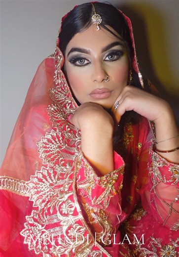 Mehndi Glam: Dramatic Eyes and Soft Lips Tutorial