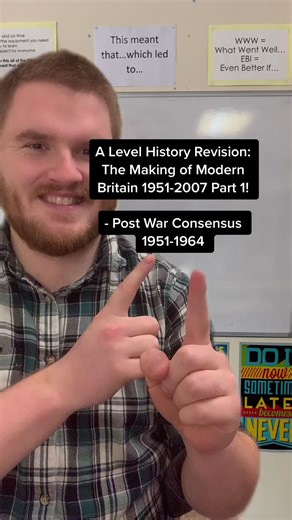A Level History Revision: The Making of Modern Britain 1951-2007 Part 1!