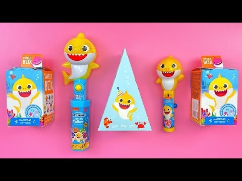 *NEW*🤩Funny Candy ASMR | Satisfying BABY SHARK Video | Softdrink Surprise Egg Sweets & Toys unboxing