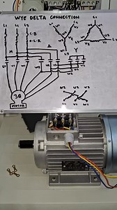 Explanation of Wye delta connection for beginners #bernatvvlog | Bernaz tv
