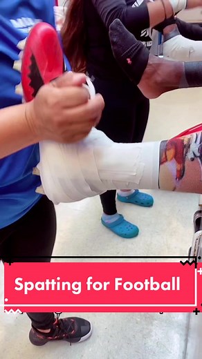 Enhancing Performance: Spatting Techniques with Athletic Tape