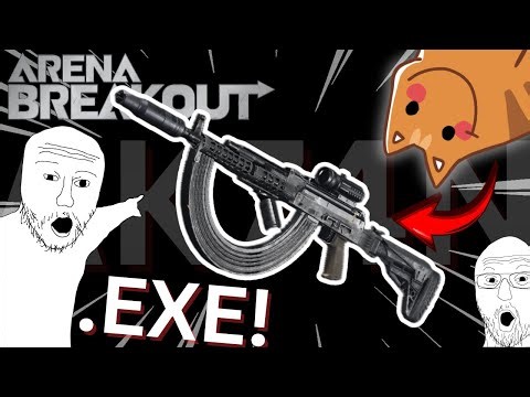💽 AK74N + 100-Round Drum: No Reload, Just Chaos! 🤯💀 – Arena Breakout.EXE