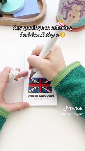 Relax with Flags of the World Color By Number Book
