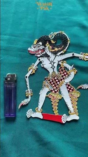 Wayang kulit mini Rama & Sinta Ramayana