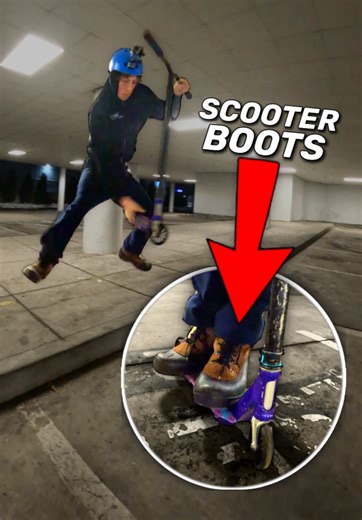 Scooter Tricks in Boots: A Unique Challenge