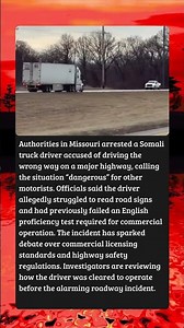 Somali Trucker Arrested for Driving Wrong Way on Missouri Highway, Failed English Test