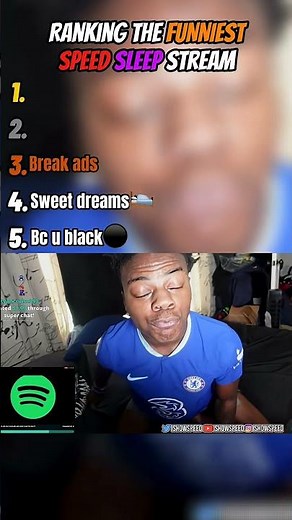 FUNNIEST ISHOWSPEED Sleep Stream Moments!😂 #ishowspeed #funny