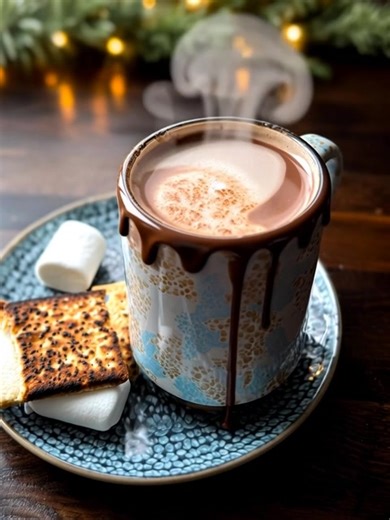 Homemade S'mores Creamer Perfect for a lazy Sunday morning with family! | Alexandra Recipes