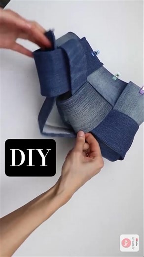 #diy #sewingtutorial woven bag tutorial beginners friendly