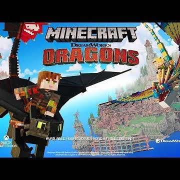 Minecraft Dreamworks How to Train Your Dragon DLC : Official Trailer 🔥🔥🔥