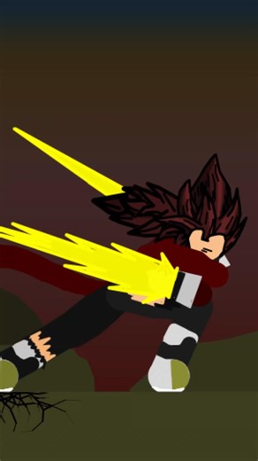 Vegeta Xeno Ssj4 Vs Kid Buu #dragonballz #dragonballsuper #vegeta #pivotdbsuperz #broly #animation
