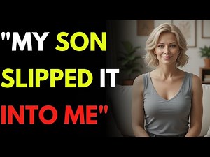 My SON slipped it inside me while I was sleeping