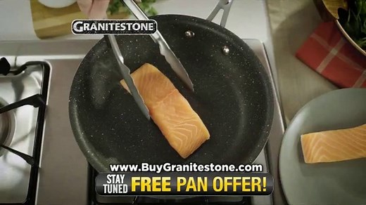 Granite Stone Pan TV Spot, 'Double Offer and Second Pan Free'