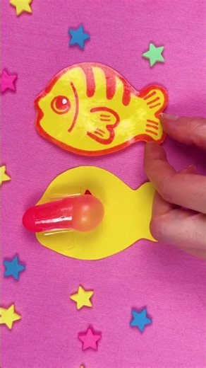 🐟 POP! DIY Bubble Fish Squishy 😄 #shorts #kids