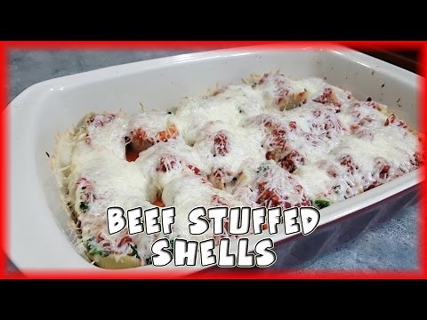 Beef Stuffed Shells