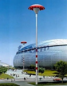 [Hot Item] Hot DIP Galvanized LED Airport Field High Mast Light with Lowering System 15m 30m 40m High Mast Light