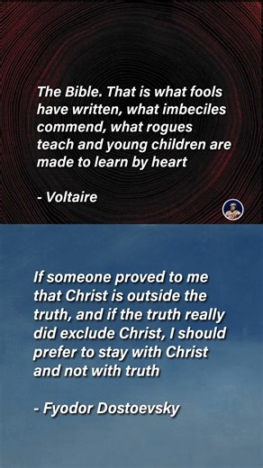 Voltaire and Dostoevsky on Faith and Truth #dostoevsky #shorts
