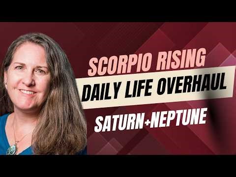 Saturn–Neptune Conjunction in Aries: Health, Work & Daily Life Reset for Scorpio Rising