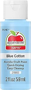 Apple Barrel Blue Cotton paint, 2 oz, 2 Fl Oz