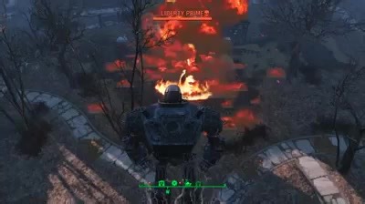Playing as a Liberty prime in Fallout 4. | Fallout Hub