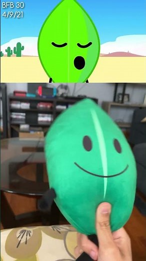Leafy Plush from BFDI/BFDIA/IDFB/BFB Part 44
