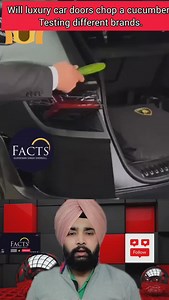 Will luxury car doors chop a cucumber? Testing different brands. #luxury#rich #luxuryliving #luxurycar #luxurytoys #luxurybrand #luxtoys #luxurycarlifestyle #onlyforluxury #luxurycars #luxurylife #fastcar #instacars #carsofinstagram #carstagram #itswhitenoise #carlife #petrolhead #sportcar #sportcars #dreamcar #car #sportscar #cars #lamborghini #supercars | Gursewak Singh Shergill