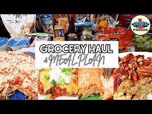 Healthy Weekly Grocery Haul for Weight Loss🛒 ➕ Healthy Cozy Meal Ideas 😀👩‍🍳🍽️Weight Watchers Points!