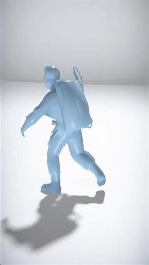 Soldier with Jetpack and Tactical Gear