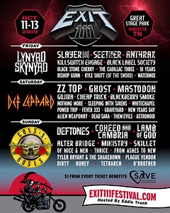 Exit 111 Festival is less than 25 days away! Join us in Manchester, TN on Oct 12 and campout for some more fun. Tickets and info at: http://Exit111Festival.com | Cheap Trick