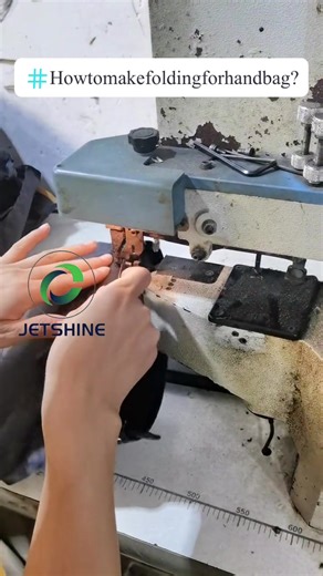 Hwo to make perfect edge folding for your handbag with leather folding machine#leatherfolding #leatherfoldingwallet #leatherfoldingmachine #leatherfoldingmachine #leatherfoldingforhandbag #foldinghandbag