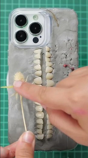 Comment créer une coque de téléphone extraordinaire avec de vraies dents 🦷