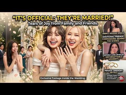 LISA MARRIES ROSÉ?! The Untold Love Story of Lisa and Rosé | BLACKPINK Lisa Rosé Relationship