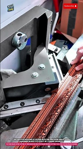 Picture Frame Miter Cutter 45° Precision Decorative Frame Profile Cutting Tool for Frame Making