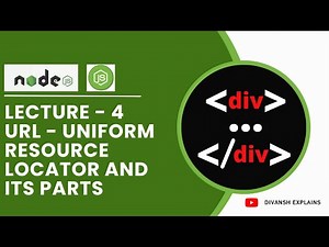 #4 What is URL | Different Parts of URL | Why URL is called Uniform Resource Locator #url #nodejs
