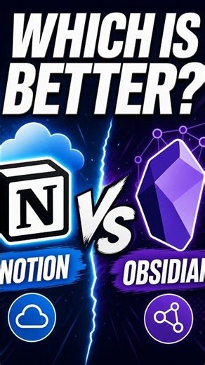 Notion vs Obsidian: Which Is Better? #toolstack