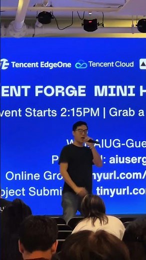 Agent Forge Mini Hackathon — Powered by Tencent EdgeOne & AI Builders