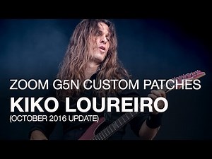 Kiko Loureiro of Megadeth - Downloadable G5n Patches