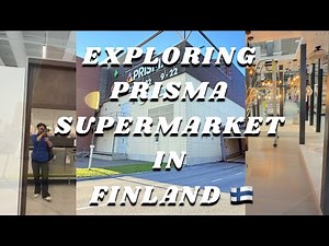 Finland’s Biggest Supermarket 🤯| Prisma Tour + Tripod