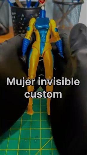 MUJER INVISIBLE PT1. #mafex #mafexcustom #fantasticfour #marvel #impresion3d