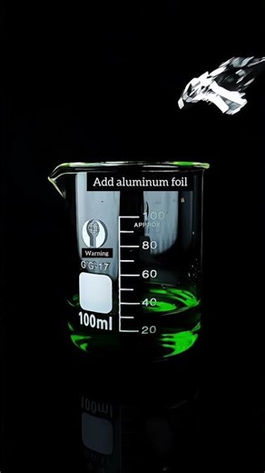 🔬 Copper Chloride Formation & Hydrogen Gas Test with Blue Flame 🤯 #shorts #trending