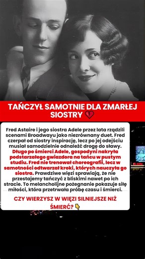 fred astaire taniec pamieci siostry