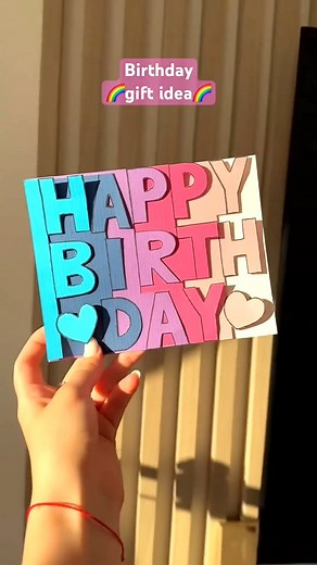 Hand Crafts on Instagram: "Beautiful Birthday Gift idea ❣️ . . . #birthday #birthdaygift #birthdaycard #diy #handmade #craft #diycrafts #handmadewithlove #art #handcrafted #giftideas #gift #crafting #trending #instalike #instadaily"