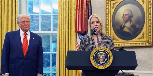 New Attorney General Pam Bondi orders review of Trump cases as she takes over the Justice Dept.