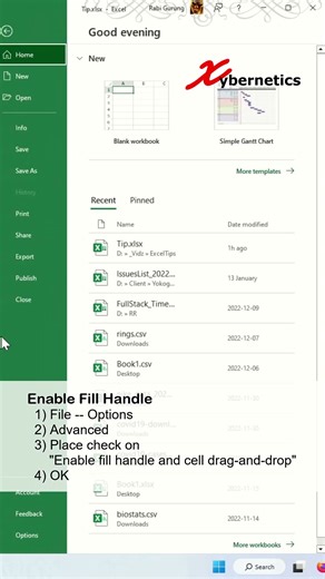 AutoFill Won't Work as Expected in Excel - Excel Tips and Tricks #shorts