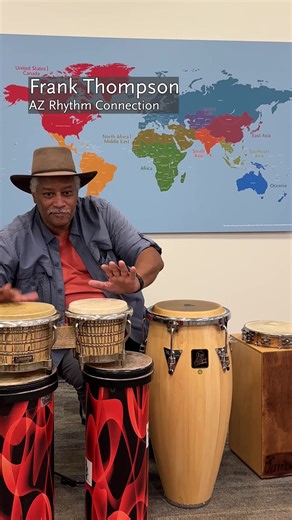 Get into the rhythm during our Celebrate Latin Jazz Signature Event at MIM on April 11 & 12! Immerse yourself in the fusion of Afro-Caribbean rhythms and jazz improvisation through live performances, engaging lectures, and workshops like the Latin Drumming Workshop with Frank Thompson from AZ Rhythm Connection. Enjoy two days of exciting Latin beats, from golden age classics to futuristic grooves—all FREE with museum admission! Supported by The Nash