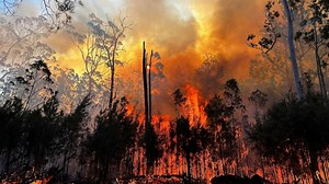 NSW fire crews work through weekend to contain more than 70 blazes across the state