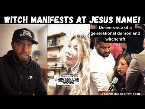 Witch manifests when Richard Lorenzo Jr. talked Jesus!